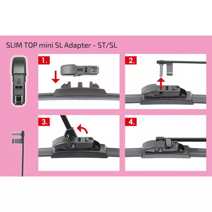 Sposób montażu adapterów