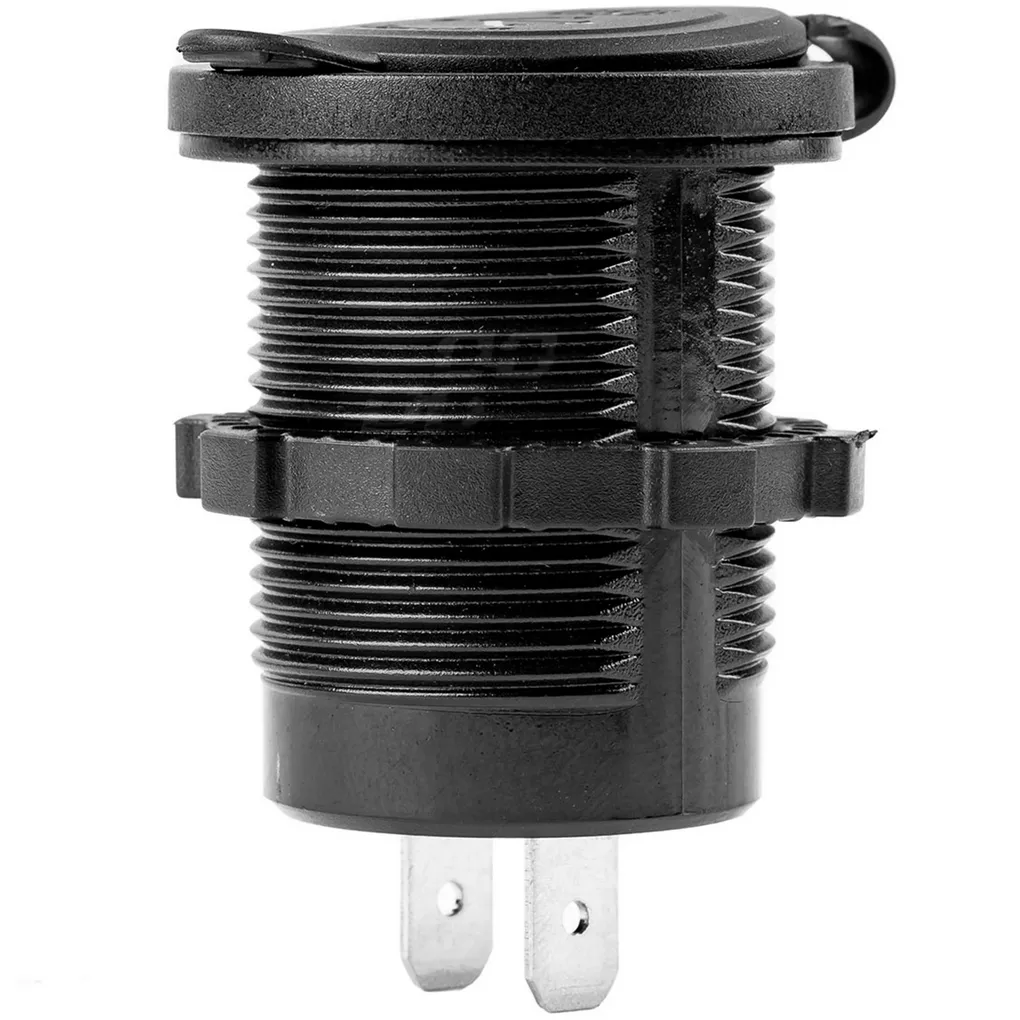 Ładowarka samochodowa 2x USB - widok z boku