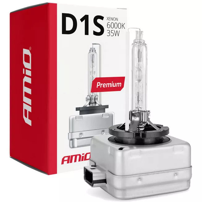 AMiO D1S XENON PREMIUM 6000K - opakowanie