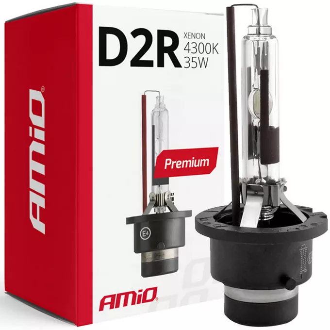 AMiO D2R Premium 4300K - żarnik z opakowaniem