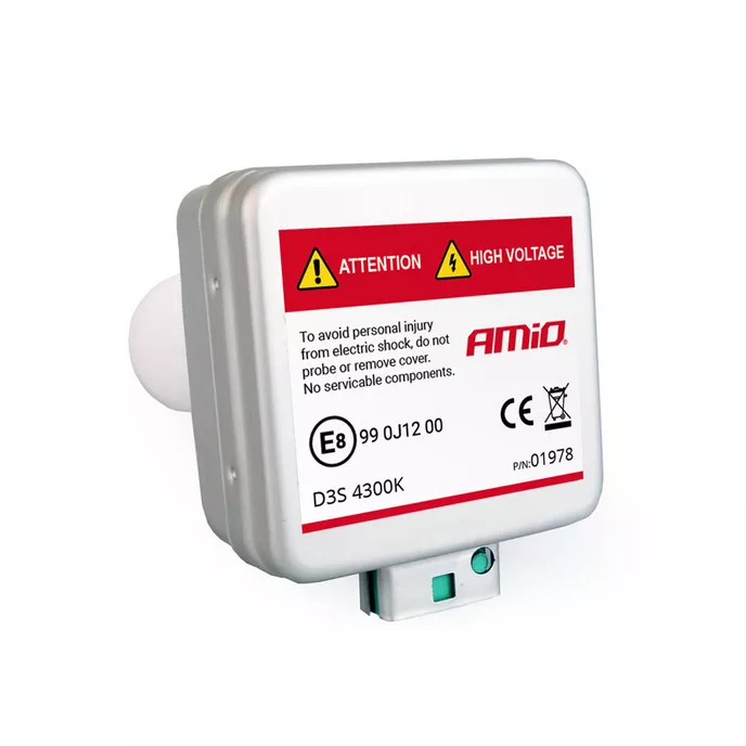 AMiO D3S Xenon Premium 4300K - zbliżenie na parametry