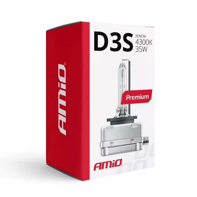 AMiO D3S Xenon Premium 4300K - opakowanie