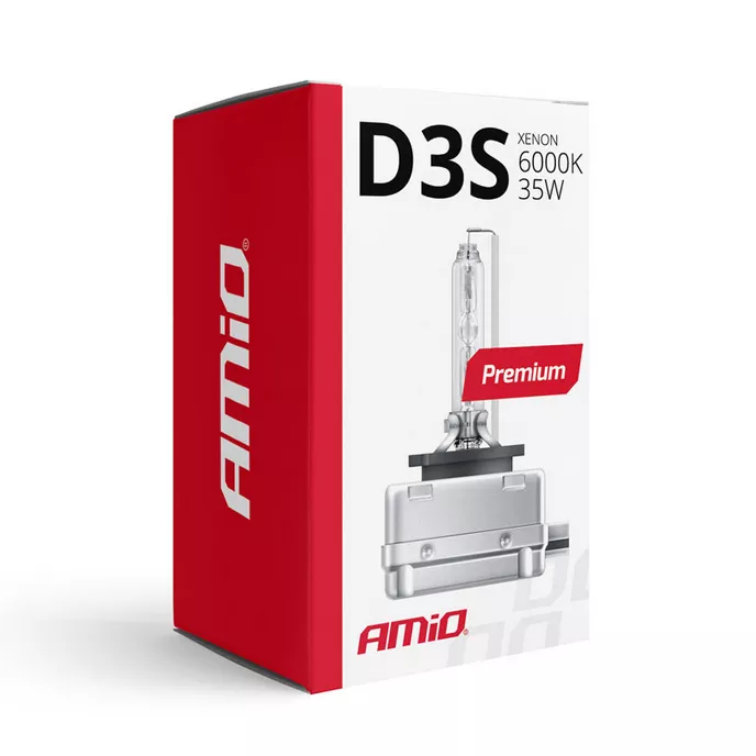 AMiO D3S Xenon Premium 6000K - opakowanie