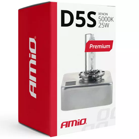 AMiO D5S Xenon Premium 5000K - opakowanie