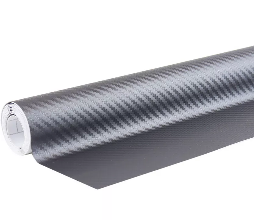 Folia Carbon 3D grafit - folia w rolce