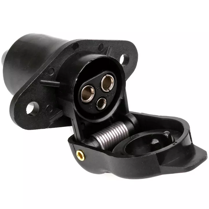 Gniazdo przyczepy 3-pin – widok z przodu