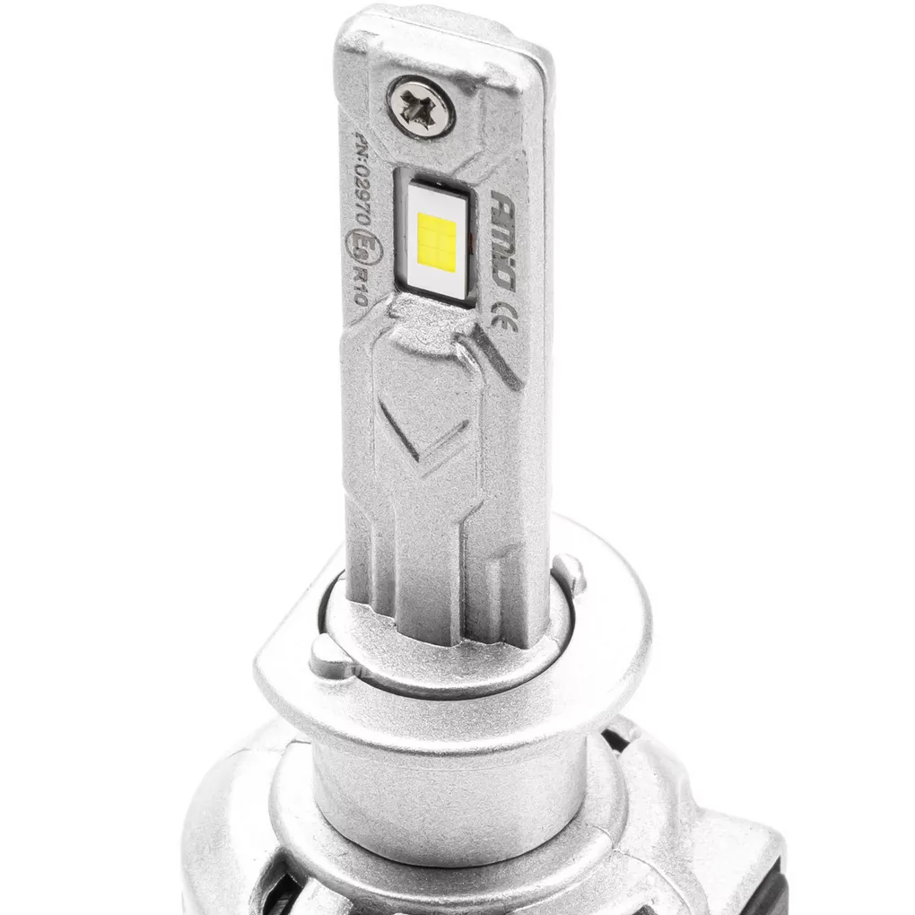 AMiO H1 X2 — zbliżenie na led