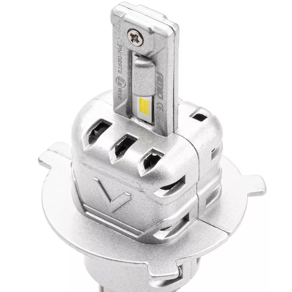 AMiO LED H4 X2 - zbliżenie na led