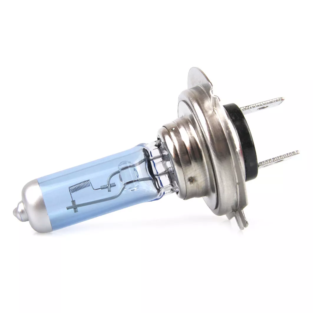 Żarówka AMiO H7 Super White - żarówka z bliska