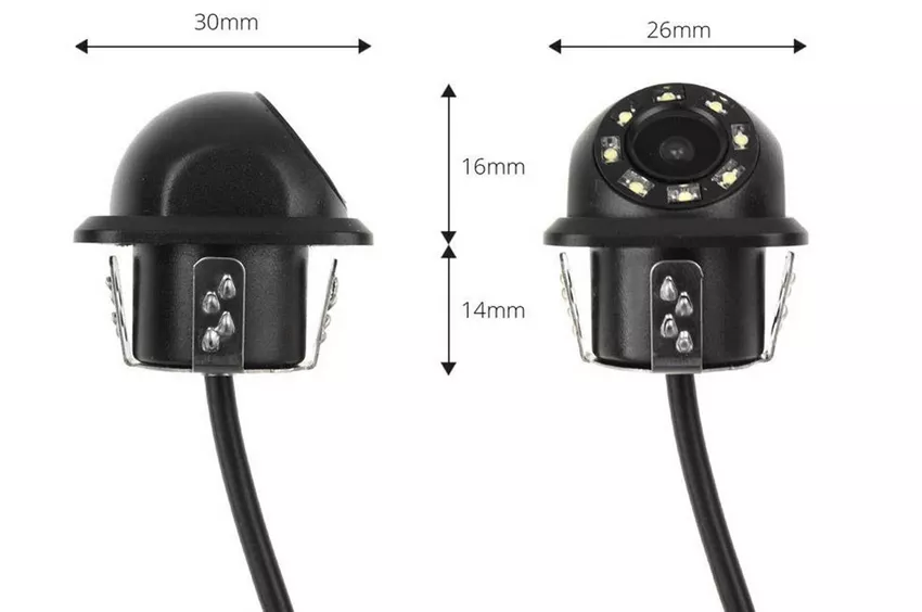 Kamera cofania AMiO HD-305 – wymiary