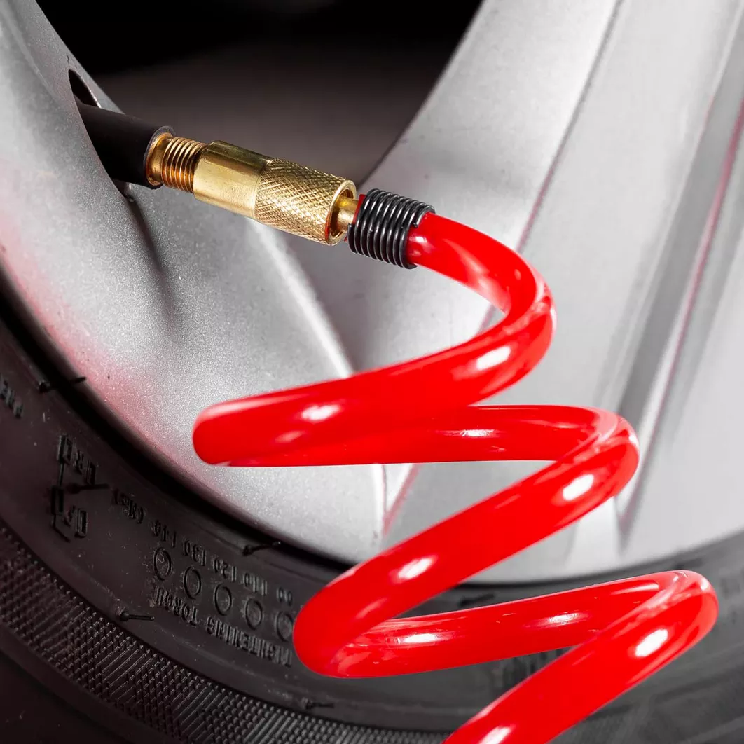 Kompresor AComp-05 - wpięcie w wentyl opony