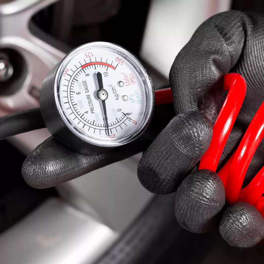 Kompresor ACOMP-4 - manometr