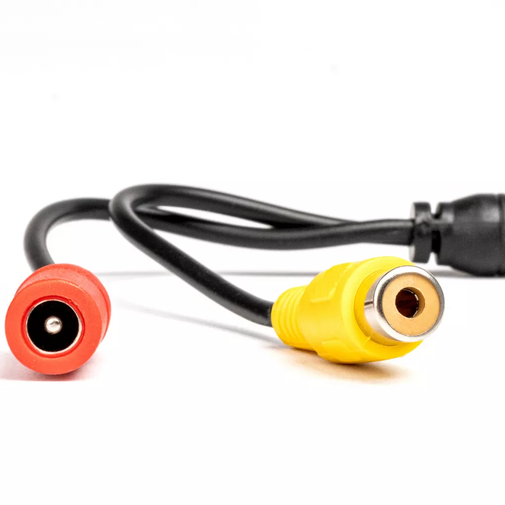 Kamera cofania HD-320 - złącza kable