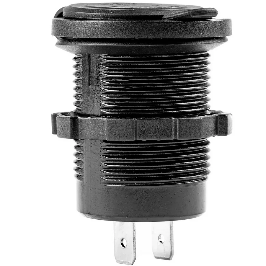 Ładowarka AMiO 2x USB - widok z boku