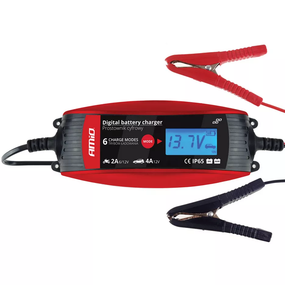 Prostownik AMiO z akumulatorem - zdjecie ogólne