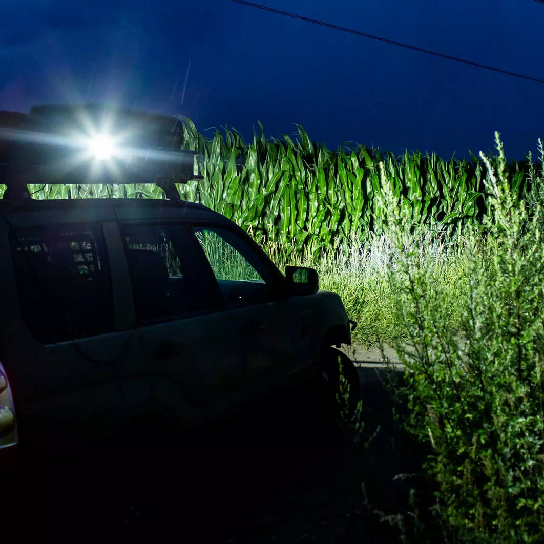 AMiO LED COB AWL11 - zastosowanie w terenie