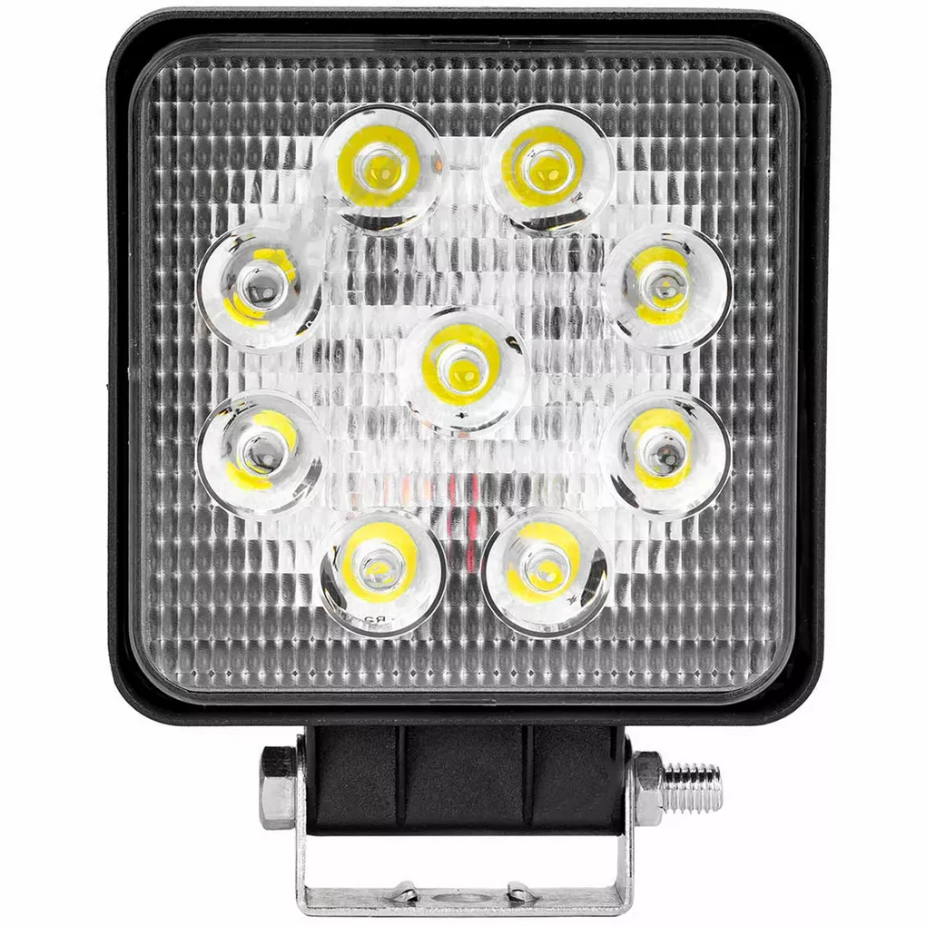 Widok lampy AMiO 9 LED z przodu