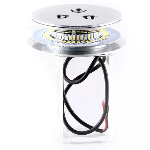 Lampa ostrzegawcza 39 LED pomarańczowa - led z bliska