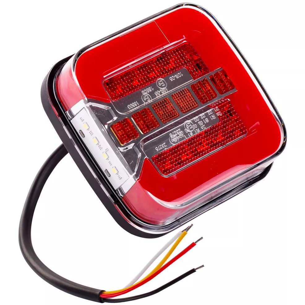 Tylna lampa zespolona LED z dynamicznym kierunkowskazem — widok główny