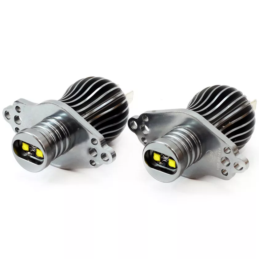 Markery LED Angel Eyes BMW E90/E91 - markery z bliska