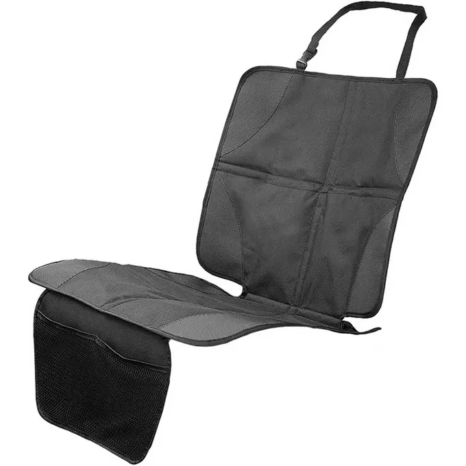 Mata ochronna pod fotelik samochodowy z organizerem - widok ogólny