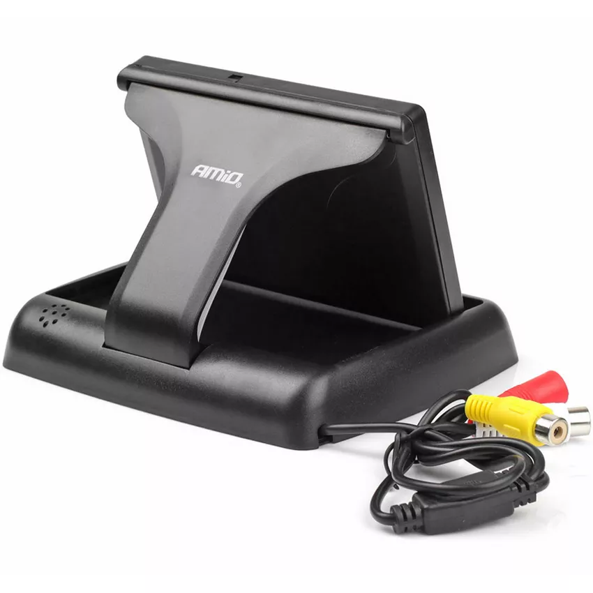 AMiO 4,3 cala monitor – widok od tyłu