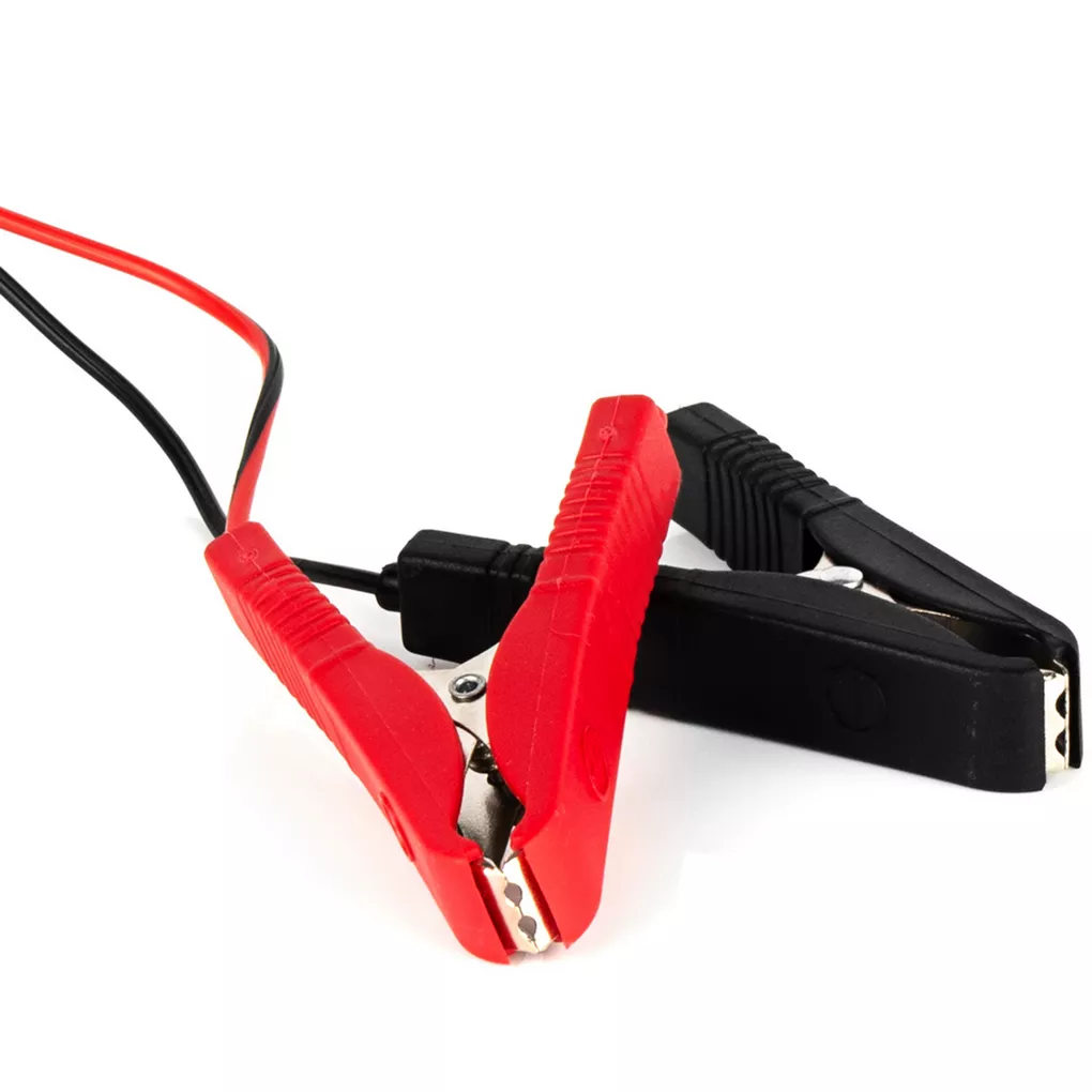 Prostownik samochodowy — krokodylki