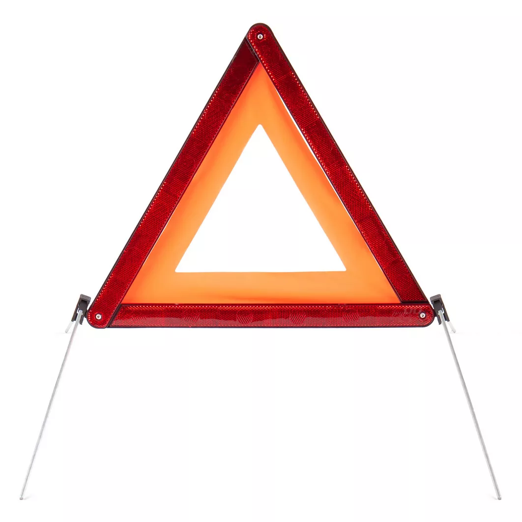 Trójkąt ostrzegawczy - wygląd w całości