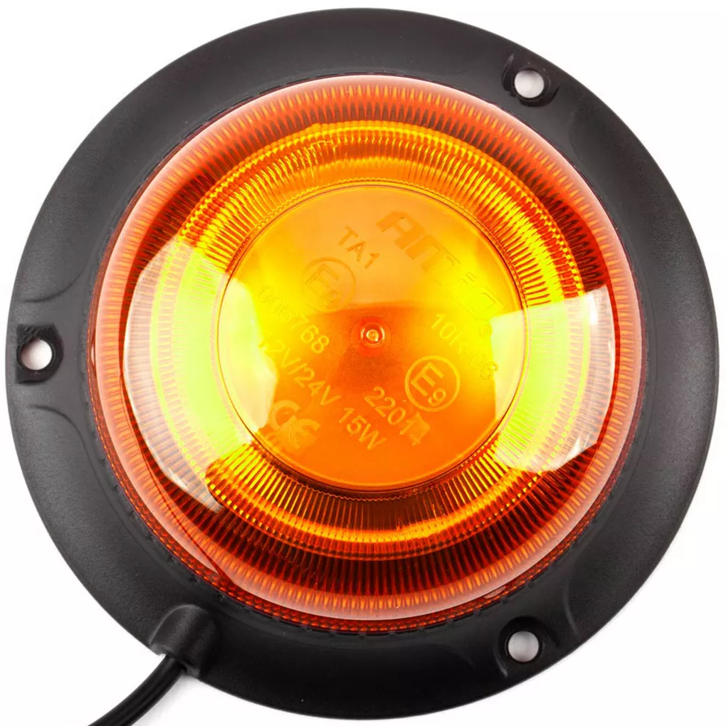 Lampa ostrzegawcza W21m - zbliżenie na strukturę