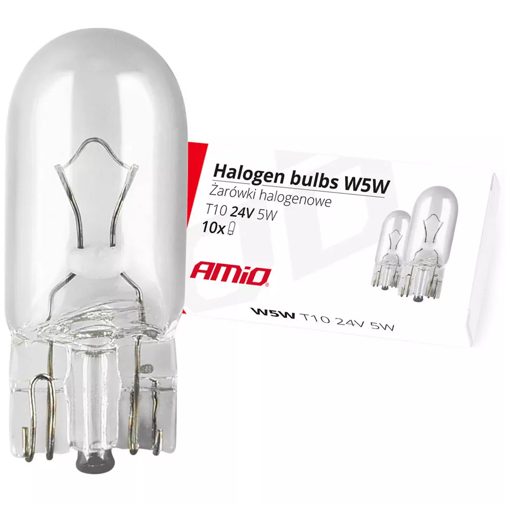 AMiO W5W CLEAR - opakowanie
