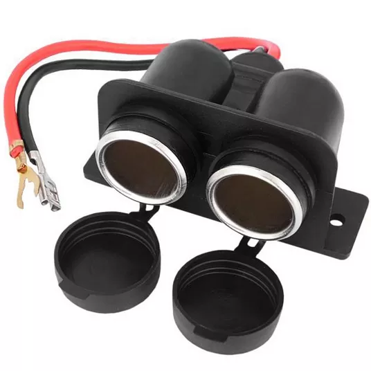 Gniazdo elektryczne podwójne 12V/24V 15A