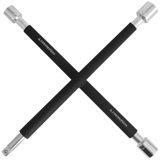 Klucz krzyżakowy do kół 17-19-21-1/2" gumowany