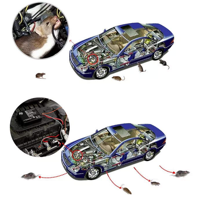 Opis działania odstraszacza gryzoni - zastosowanie