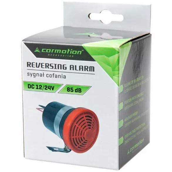 Sygnalizator cofania 12V/24V - opakowanie