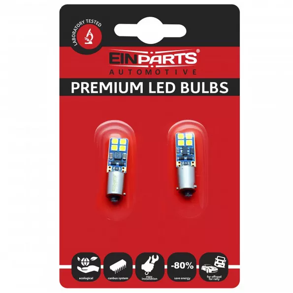 EinParts H6W LED 8 SMD - żarówki w opakowaniu