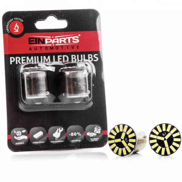 EinParts BA15s LED - zestaw na blistrze
