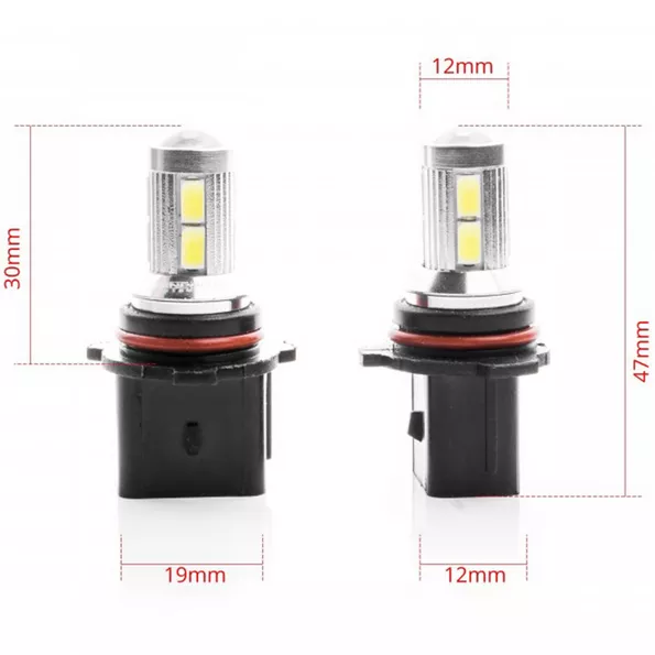 EinParts P13W LED 6000K — wymiary