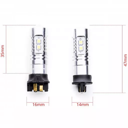 EinParts PW24W LED 6000K — wymiary