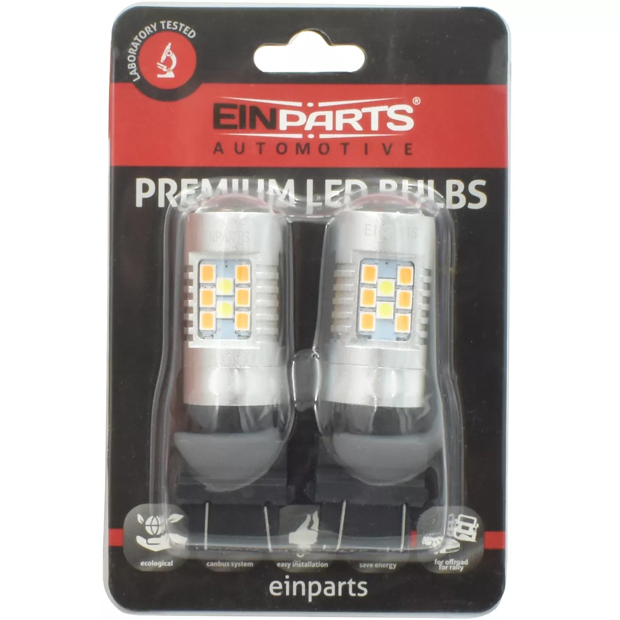 EinParts P27/7W LED — zestaw 2 sztuki w blistrze