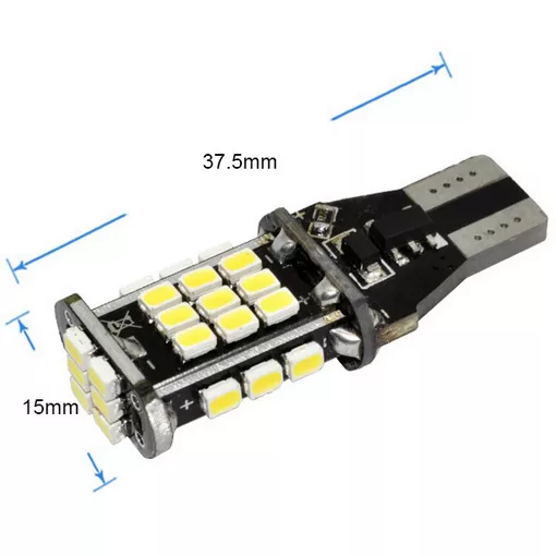 EinParts W16W T15 LED - wymiary