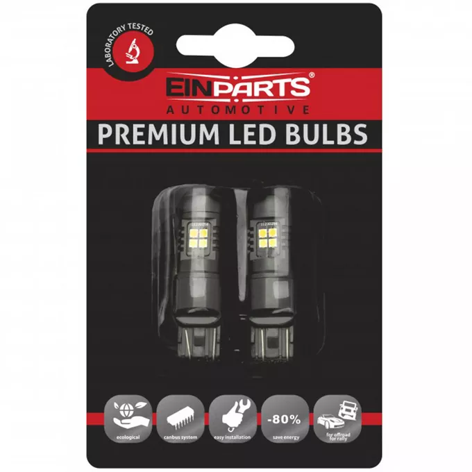 EINPARTS W21/5W LED DUAL – opakowanie