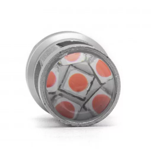 EinParts W21W CANBUS LED czerwone — widok z góry