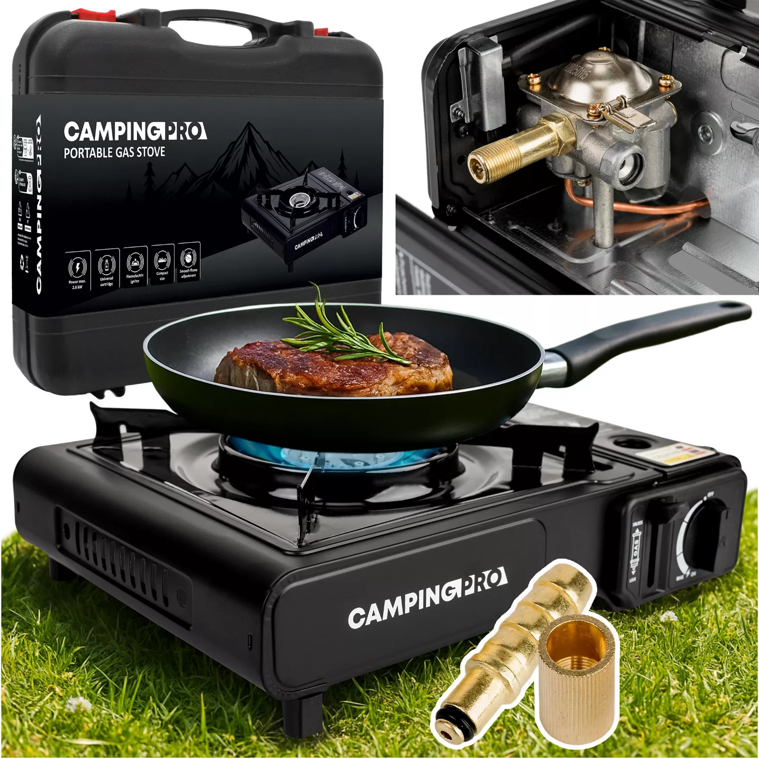 Kuchenka Hoalte na biwaku