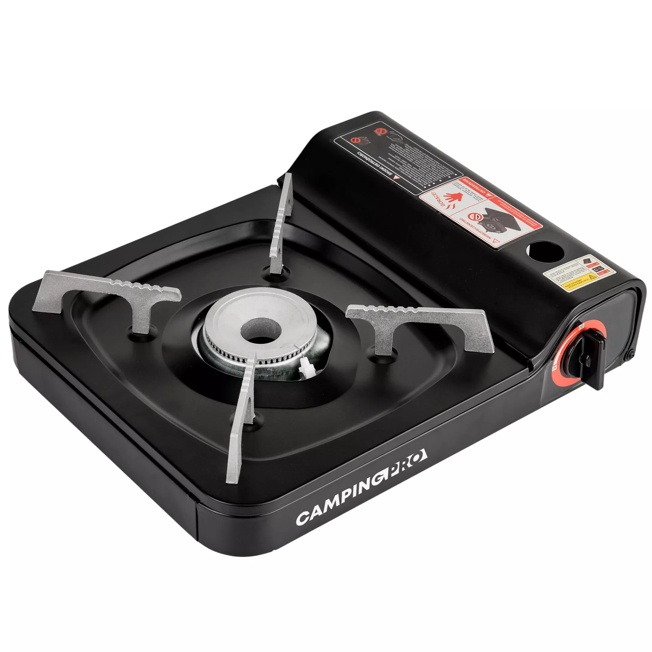 Kuchenka HOALTE — zbliżenie na palnik