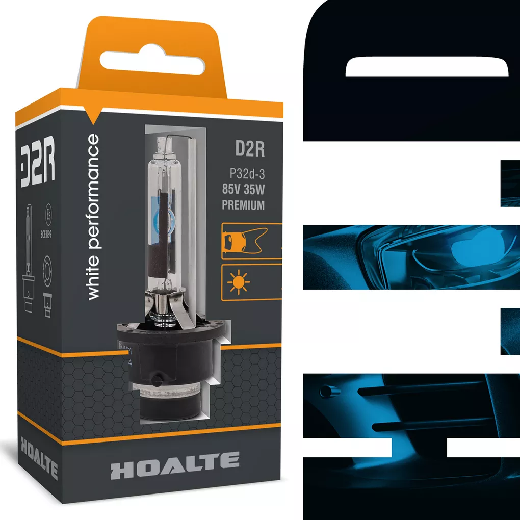 Technologia H.I.D. w żarniku HOALTE D2R - widok ogólny