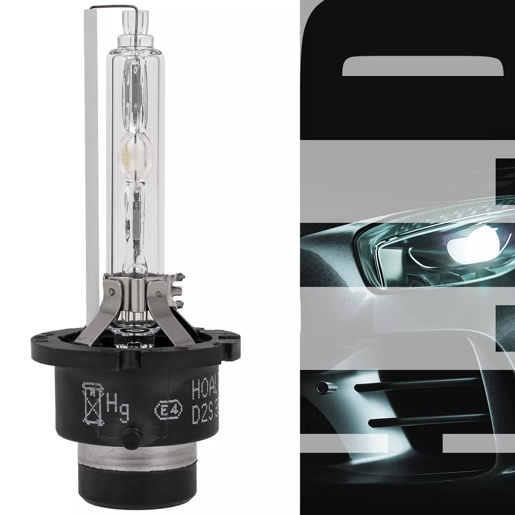 Żarnik ksenonowy D2S Hoalte Xenon Plus +50% 6000K - widok w samochodzie