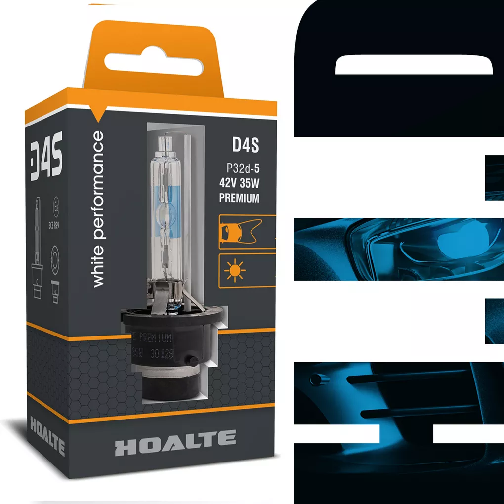 Technologia H.I.D. HOALTE D4S - opakowanie żarówka 