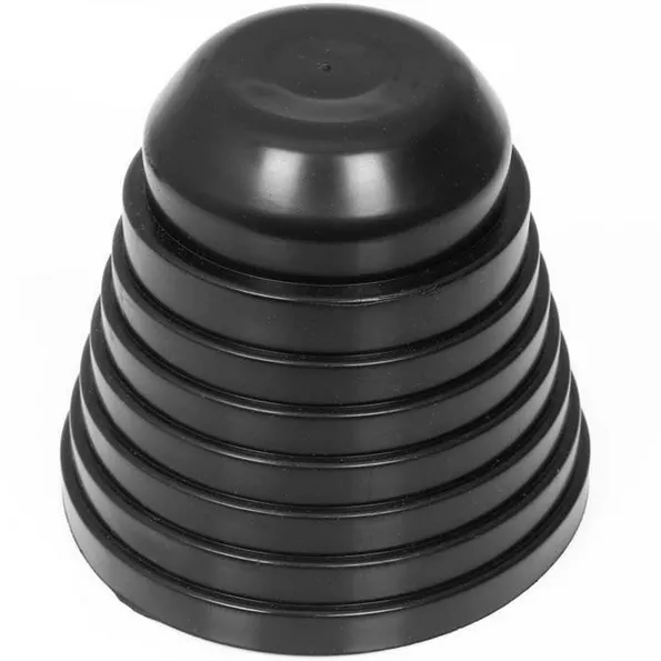 Uniwersalna gumowa osłona do lamp 70–100 mm — widok główny