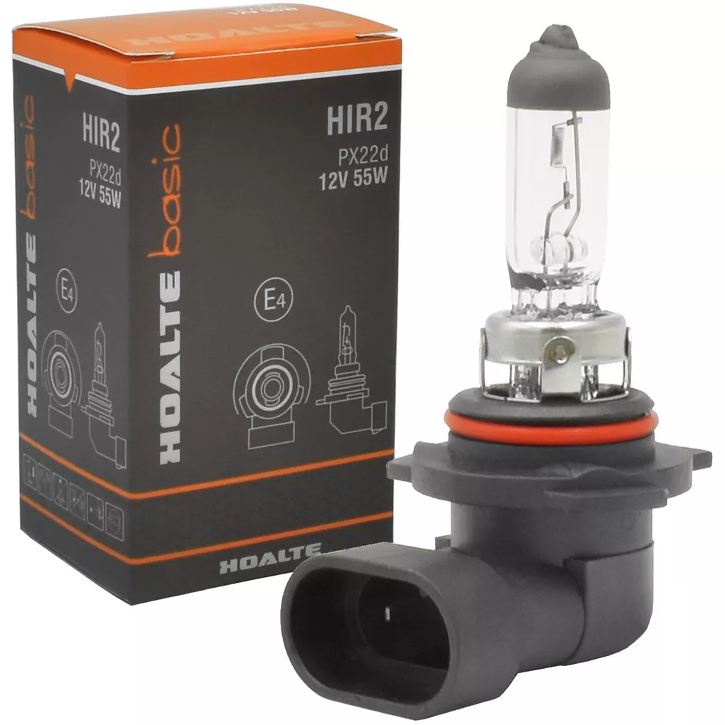 HOALTE HIR2 (9012) BASIC CLEAR - opakowanie i żarówka