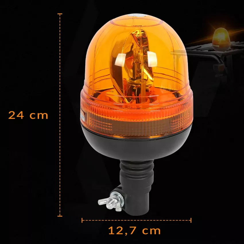 Zestaw lampy ostrzegawczej H1 - wymiary